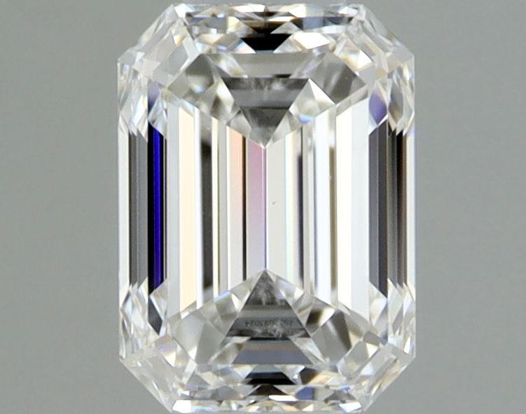 Diamante Naturale Taglio Smeraldo 0.38ct VG/EX F VS1 - GIA - 4.67x3.4x2.4mm