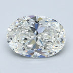 Diamante Naturale Taglio Ovale 1.5ct VG/EX H VS2 - GIA - 8.78x6.2x3.9mm