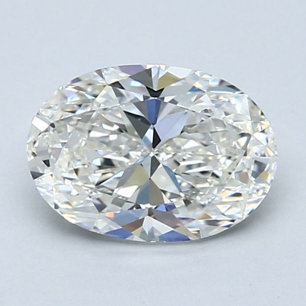 Diamante Naturale Taglio Ovale 1.5ct VG/EX H VS2 - GIA - 8.78x6.2x3.9mm