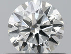 Diamante Naturale Taglio Brillante 0.44ct 3EX H VS2 - IGI - 4.9x4.95x2.95mm