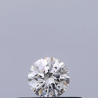 Diamante Naturale Taglio Brillante 0.19ct 3EX F IF - IGI - 3.68x3.7x2.29mm