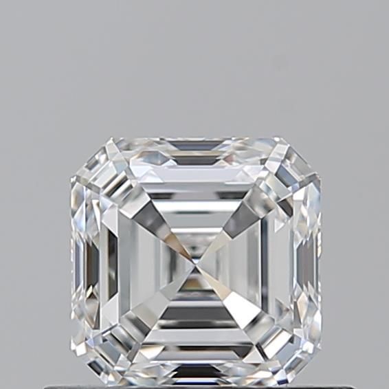 Diamante Naturale Taglio Asscher 0.71ct EX/EX F IF - GIA - 4.84x4.77x3.27mm