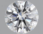 Diamante Naturale Taglio Brillante 0.4ct EX/VG/VG F VS1 - GIA - 4.74x4.7x2.86mm