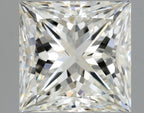 Diamante Naturale Taglio Princess 1.3ct VG/EX J VS2 - GIA - 5.95x5.95x4.32mm