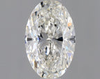 Diamante Naturale Taglio Ovale 0.65ct VG/EX H VS2 - GIA - 7.24x4.65x2.88mm