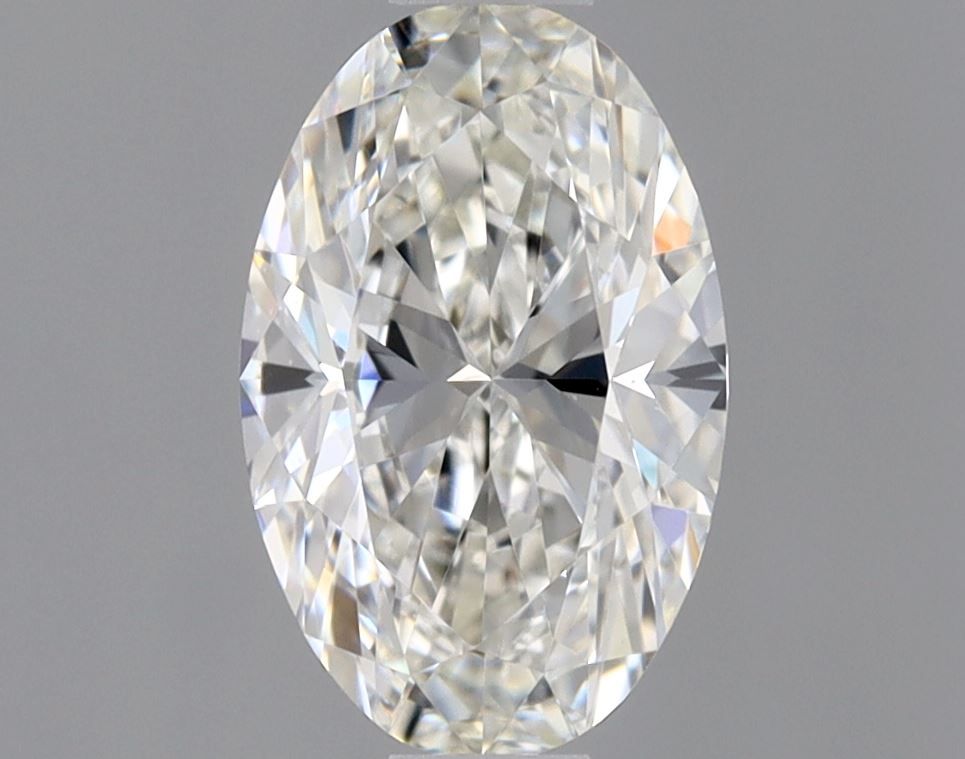 Diamante Naturale Taglio Ovale 0.65ct VG/EX H VS2 - GIA - 7.24x4.65x2.88mm