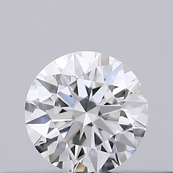 Diamante Naturale Taglio Brillante 0.19ct 3EX H VVS1 - GIA - 3.68x3.71x2.3mm