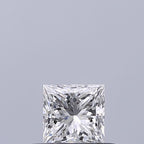 Diamante Naturale Taglio Princess 0.31ct EX/EX E VVS1 - GIA - 3.69x3.68x2.68mm