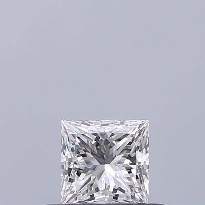 Diamante Naturale Taglio Princess 0.31ct EX/EX E VVS1 - GIA - 3.69x3.68x2.68mm