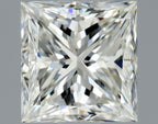Diamante Naturale Taglio Princess 0.7ct VG/EX J VS2 - GIA - 4.8x4.62x3.73mm