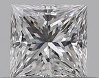 Diamante Naturale Taglio Princess 0.31ct G/EX D VVS2 - GIA - 3.8x3.75x2.72mm