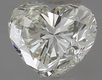 Diamante Naturale Taglio Cuore 0.5ct VG/VG J VS2 - IGI - 4.51x5.4x3.26mm