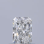 Diamante Naturale Taglio Radiant 0.32ct EX/EX D VVS1 - GIA - 4.93x3.39x2.26mm