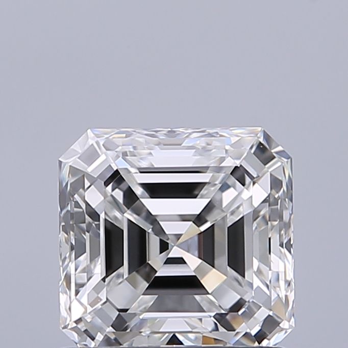 Diamante Naturale Taglio Asscher 0.9ct VG/EX E VVS2 - GIA - 5.41x5.31x3.62mm