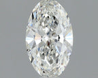 Diamante Naturale Taglio Ovale 0.54ct VG/EX F VVS1 - GIA - 7.43x4.5x2.63mm
