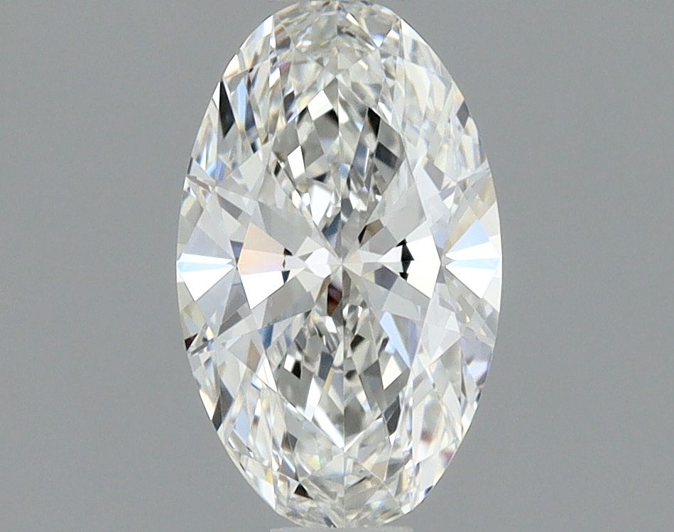 Diamante Naturale Taglio Ovale 0.54ct VG/EX F VVS1 - GIA - 7.43x4.5x2.63mm