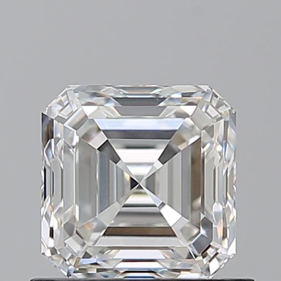 Diamante Naturale Taglio Asscher 0.9ct EX/VG H VS1 - GIA - 5.21x5.17x3.56mm
