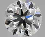 Diamante Naturale Taglio Brillante 1ct VG/VG/VG F VVS2 - GIA - 6.21x6.11x4.0mm