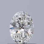 Diamante Naturale Taglio Ovale 0.54ct G/EX E VVS1 - GIA - 6.34x4.59x2.9mm