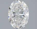 Diamante Naturale Taglio Ovale 1.01ct EX/EX E VVS2 - GIA - 7.84x5.6x3.51mm