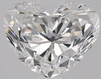 Diamante Naturale Taglio Cuore 1.01ct G/VG D VS1 - GIA - 5.46x6.81x4.32mm