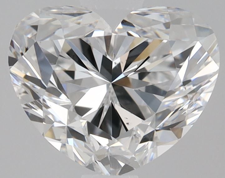 Diamante Naturale Taglio Cuore 1.01ct VG/VG D VS2 - GIA - 5.43x6.69x4.37mm