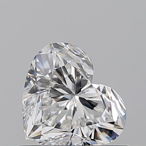Diamante Naturale Taglio Cuore 0.58ct VG/EX F VS1 - GIA - 5.02x5.78x3.42mm