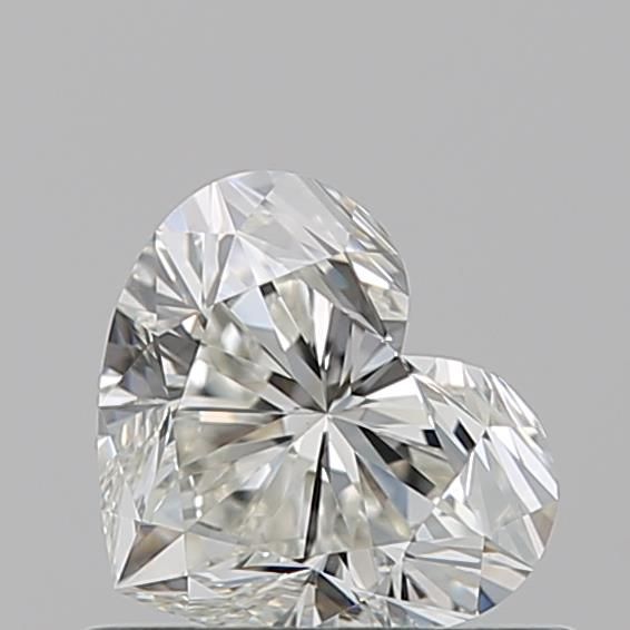 Diamante Naturale Taglio Cuore 0.65ct EX/EX J VVS1 - GIA - 5.1x5.95x3.5mm
