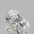 Diamante Naturale Taglio Cuore 0.65ct EX/EX J VVS1 - GIA - 5.1x5.95x3.5mm