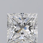 Diamante Naturale Taglio Princess 1.01ct EX/EX F VVS2 - GIA - 5.62x5.61x4.02mm