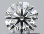 Diamante Naturale Taglio Brillante 0.5ct 3EX G VVS2 - IGI - 4.99x5.03x3.13mm