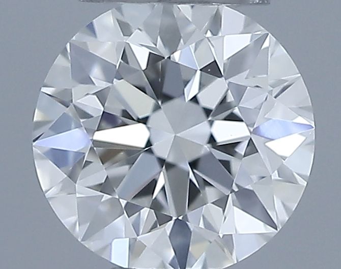 Diamante Naturale Taglio Brillante 0.5ct VG/EX/EX F IF - IGI - 4.98x5.03x3.2mm