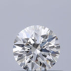 Diamante Naturale Taglio Brillante 0.5ct EX/VG/EX F VS2 - GIA - 5.08x5.05x3.18mm