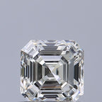 Diamante Naturale Taglio Asscher 0.7ct EX/EX H FL - GIA - 4.85x4.85x3.25mm