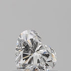 Diamante Naturale Taglio Cuore 0.51ct VG/VG F VVS1 - GIA - 4.81x5.62x3.36mm