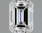 Diamante Naturale Taglio Smeraldo 1.01ct VG/EX D VS1 - GIA - 6.53x4.78x3.34mm