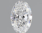 Diamante Naturale Taglio Ovale 0.32ct EX/EX E VVS1 - GIA - 5.87x3.77x2.35mm