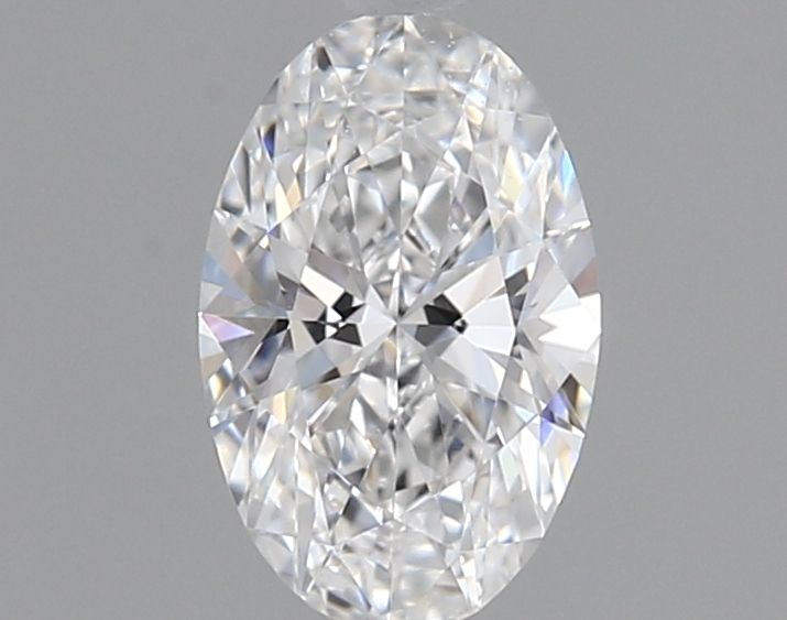 Diamante Naturale Taglio Ovale 0.32ct EX/EX E VVS1 - GIA - 5.87x3.77x2.35mm
