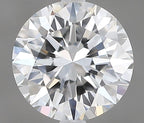 Diamante Naturale Taglio Brillante 0.6ct 3EX E VVS1 - IGI - 5.36x5.42x3.34mm
