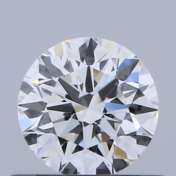 Diamante Naturale Taglio Brillante 0.49ct 3EX F IF - GIA - 5.04x5.02x3.12mm