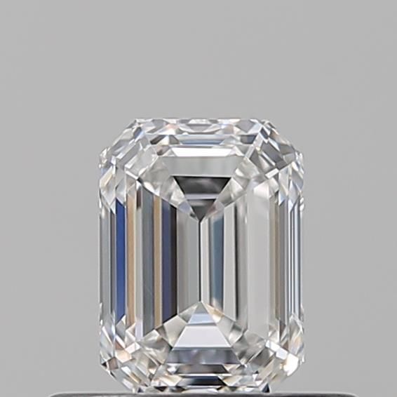 Diamante Naturale Taglio Smeraldo 0.5ct EX/EX F VVS2 - GIA - 5.17x3.74x2.6mm