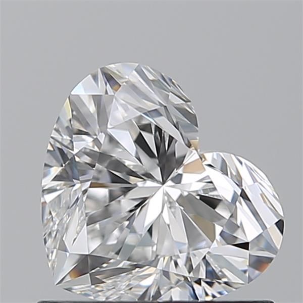 Diamante Naturale Taglio Cuore 0.9ct EX/EX E VVS1 - GIA - 5.75x6.65x3.98mm