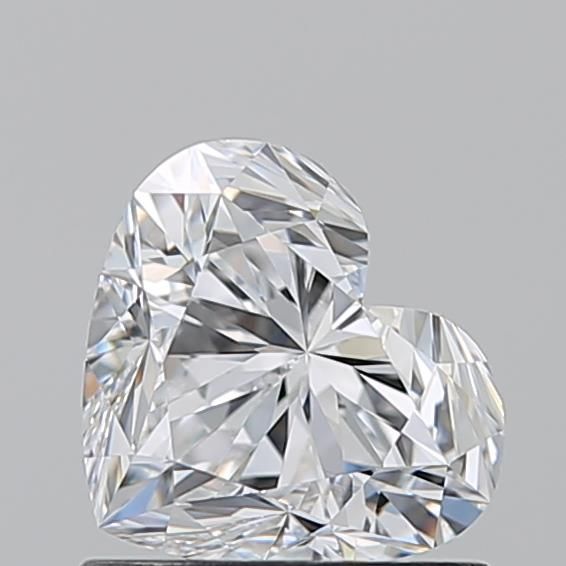 Diamante Naturale Taglio Cuore 1.03ct EX/EX D VVS1 - GIA - 5.9x6.86x4.37mm