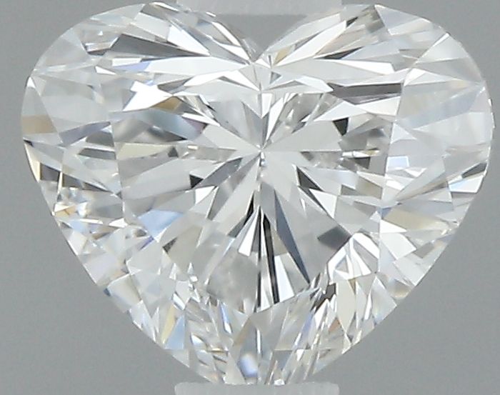 Diamante Naturale Taglio Cuore 0.54ct EX/EX F VS2 - GIA - 4.94x5.78x3.38mm