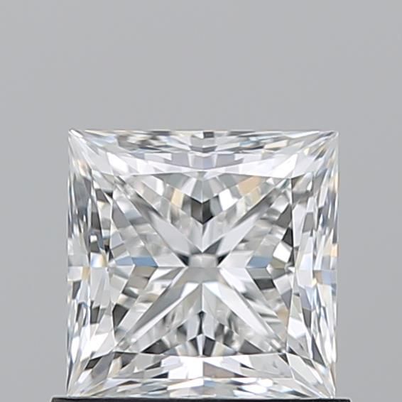 Diamante Naturale Taglio Princess 1.01ct EX/EX F VS1 - GIA - 5.35x5.32x3.97mm