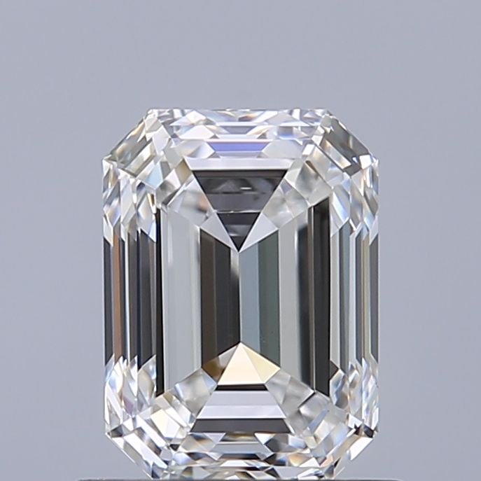 Diamante Naturale Taglio Smeraldo 1.01ct VG/EX F VS1 - GIA - 6.43x4.72x3.29mm