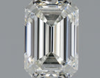 Diamante Naturale Taglio Smeraldo 0.51ct VG/EX J VVS2 - GIA - 5.51x3.76x2.51mm