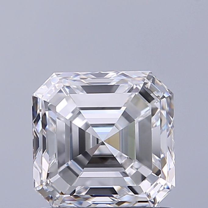 Diamante Naturale Taglio Asscher 1.01ct VG/EX D VVS1 - GIA - 5.48x5.39x3.72mm