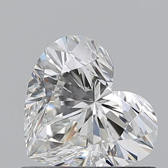 Diamante Naturale Taglio Cuore 0.75ct VG/VG H VS1 - GIA - 5.52x6.34x3.74mm