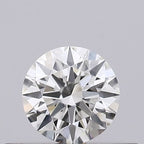 Diamante Naturale Taglio Brillante 0.23ct 3EX J VS2 - GIA - 3.92x3.95x2.41mm